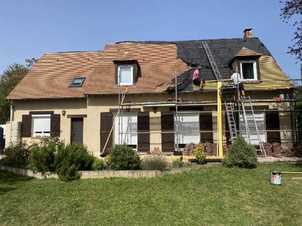 Rénovation de toiture par Les Toitures de Kevin